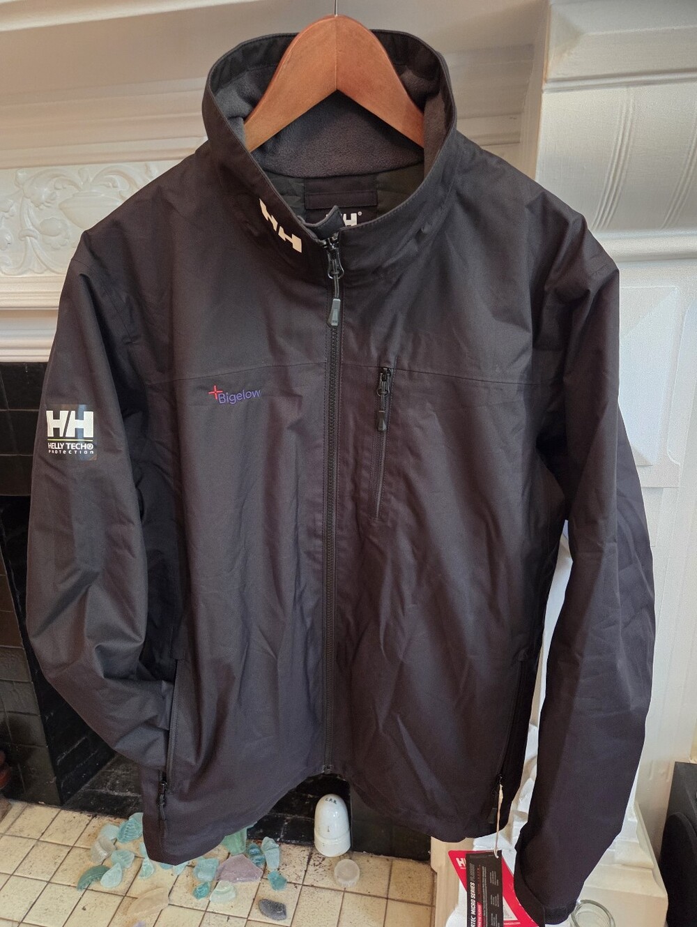 Helly Hanson Crew Midlayer 2.0 Polartec sailing jacket - M - BLK NWT